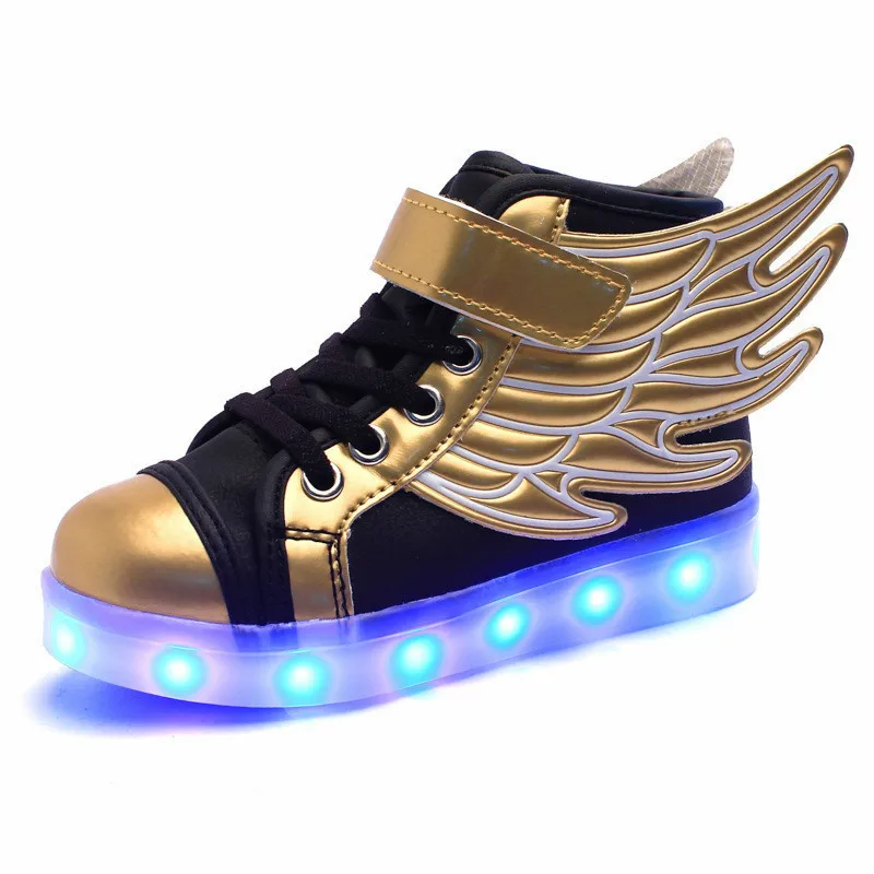 clue hail handy La reducere! 7ipupas copil stralucitoare pantofi usb reîncărcabilă aripi de  înger luminos adidasi pentru baieti,fete led pantofi sport pentru copii >  Adidasi | www.hilfigeronline.ro