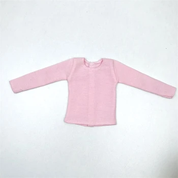 1BUC barbie Haine pentru femei Scurte de Bază T-shirt pure tricou de culoare negru/alb/gri/roz pentru barbis păpuși