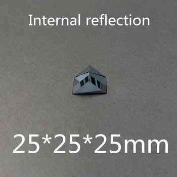 2 buc 25x25x25mm Unghi Drept K9 Triunghiular Interne Reflectă Prisma Obiectiv Pentru Lazyglasses