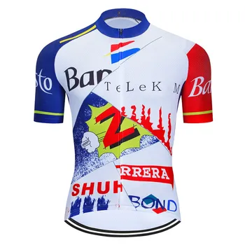 2020 Biciclete echipa de bărbați Ciclism jersey topuri / maneci scurte biciclete haine de vară în stil Pro Biciclete MTB tricou Tricou