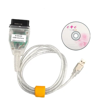 2020 Cablu de Diagnosticare Pentru BM-W INPA K POATE Inpa K-DCAN USB OBD2 Interfata INPA Ediabas + 20pin Conector 20 pin Cablu