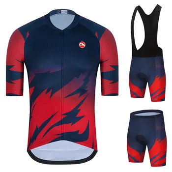 2021 Pro Echipa de Vară Ciclism Jersey Set de Ciclism Îmbrăcăminte Poartă Respirabil Bărbați Bicicleta Tricouri Maillot Ciclismo Hombre Triatlon