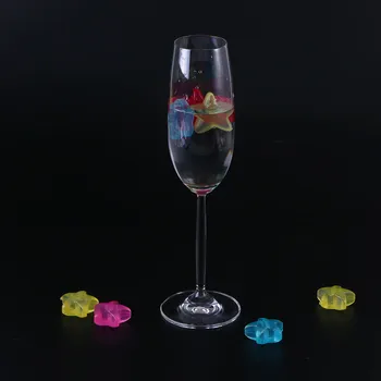 20buc/Pachet Star Reutilizabile 3D de Cuburi de Gheata Multicolor Răcire Instrument pentru Petrecere (Culoare Aleatorii)
