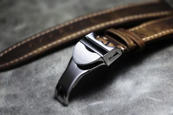 20mm 21mm 22mm Stil Nou din Piele Ceas Curea Negru Albastru Retro Maro Watchband Potrivit pentru Tudor Negru Bay Serie de Ceas