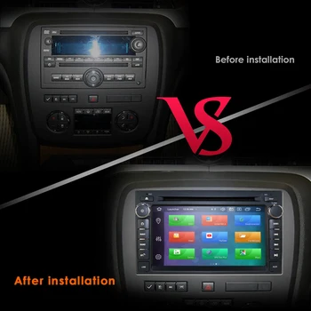 4G+64G PX5 IPS 2din Android DVD Auto GPS Radio-Navigație Pentru GMC Yukon Sierra Chevrolet Chevy Tahoe, Suburban Unitatii Multimedia