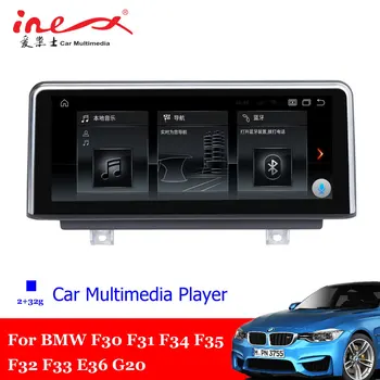 Android auto Multimedia Pentru BMW 3/4 Series F30/F31/F34/F35/F32/F33/F36/G20 Accesorii de Navigare GPS Player Radio Sistem Video