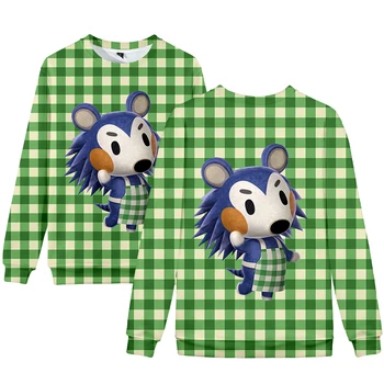 Animal Crossing 3D de Imprimare Populare lucruri ciudate Populare cool hip hop de Moda Harajuku O gât T-shirt pentru Femei/barbati Tricouri