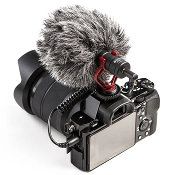 BOYA BY-MM1 Lavaliera cu Condensator de 3,5 mm Audio Înregistrare Video Microfon pentru iPhone Canon Nikon DSLR camere Video Recorder
