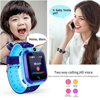 Copii Telefon Smartwatch cu Ecran HD IP67 rezistent la apa GPS cu Ecran Tactil Cool Jucării Ceas Inteligent pentru Fete Baieti Copii r20