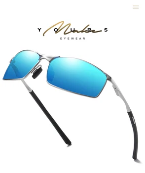 De înaltă Calitate Mens Polarizat ochelari de Soare pentru Sport în aer liber Conducere Pescuit ochelari de Soare Cadru Metalic Ochelari de Soare gafas de sol hombre