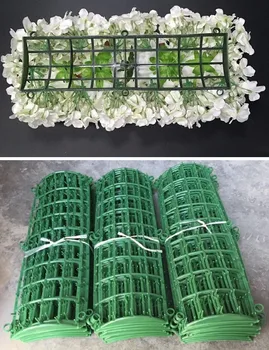 Flori false titularul Cadru din Plastic suport Pentru Flori de Perete Arcuri Scena DIY Decor Nunta Fondul Plastic Îndoit sub-rack de Flori Rând