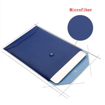 Geanta plic din piele manșon Notebook 11.6 12 13.3 15.4 inch impermeabil geanta de Laptop husă capac pentru macbook air 13 15 caz SY002