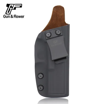 Gunflower Ascuns Pistolul Caz Arma sac Kydex cu Toc din Piele interior pentru Glock 17/22/31