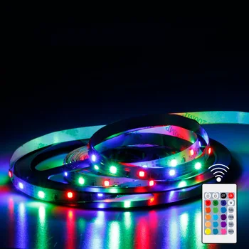 Impermeabil LED Strip Lumini Controlate de Lumină Strip Kit Coarda Lumini de Decor