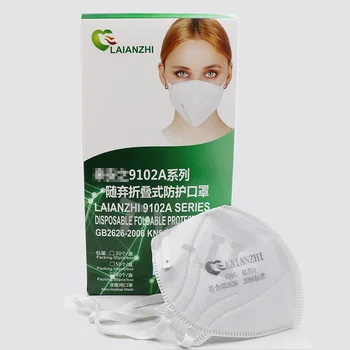 Livrare rapida LAIANZHI KLT01 CE FFP2 KN95 masca de fata 4 10 20 buc hygie măști de unică folosință dăunătoare 99% 5 strat de igienă masca filtru