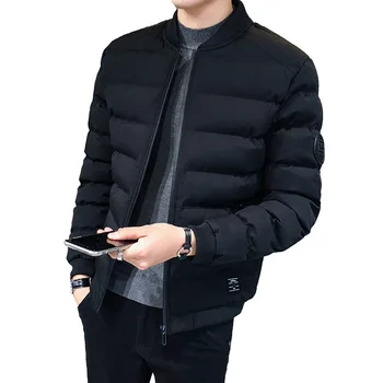 MRMT 2020 Brand de Iarnă Jachete Barbati Tineri Îngroșat Scurt, Subțire în Jos Bumbac Palton pentru bărbați Haina Îmbrăcăminte