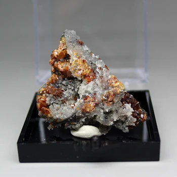 Naturale rare sfaleritul specimene minerale pietre si cristale cristale de cuarț de vindecare de cristal dimensiune caseta 5.2 cm