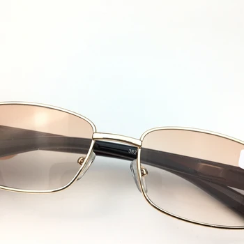 Noi 2020 Femei Barbati Unisex Ochelari de Citit 382 Bătrân ochelari Gradient de ceai ochelari de Soare, lentile de înaltă calitate de Metal pătrat