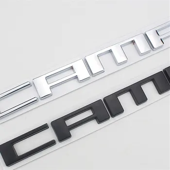 Pentru Chevrolet Camaro, Corvette Masina Emblema Autocolant Scrisoare Logo-Ul Insigna Metal Fender Usa Coada Portbagajul Din Spate Stickes Motocicleta Decal