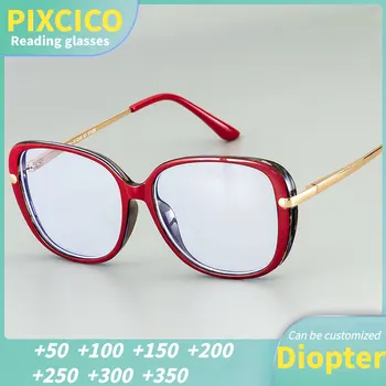 R45836 Pixcico Ochelari De Citit Bărbați Femei Titan Plastic Optic De Moda +50 +100 +150 +200 +250 +300 +350