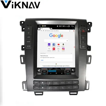 Radio auto Multimedia Player pentru Ford Edge 2012-Android Auto Stereo Șef Unitate de Navigatie GPS Ecran Vertical casetofon