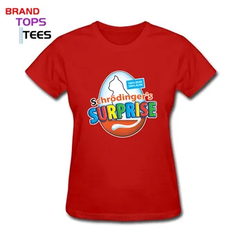 Schrodingers Cat Tricou femei Luminos În Întuneric Teoria Big Bang-ului T-shirt femme camiseta Schrodingers Surpriză Topuri & Tee