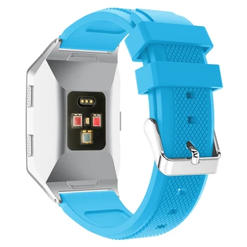 Sport Silicon Bratara Curea De Ceas Brățară Pentru Fitbit Ionic Smartwatch Înlocuirea Curelei Watchband Pentru Fitbit Ionic Reglabil